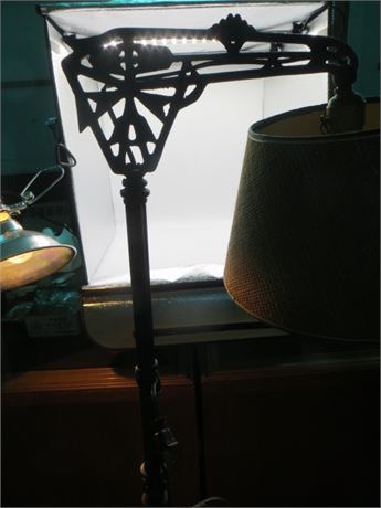 1930's Cast Iron Floor Lamp