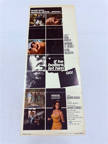 If He Hollers Let Him Go Original 14x36” Movie Poster