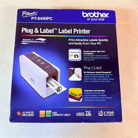 Epson Plug & Label Printer