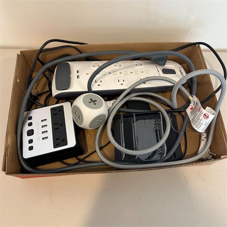 Lot of Assorted USB Power Strips