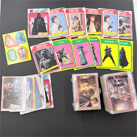Massive Lot of Empire Strikes Back Cards
