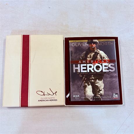 Signed Oliver North Book