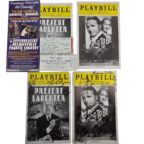 Cast Autograph, 2 Broadway Playbills