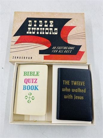 Vtg Bible Board Game