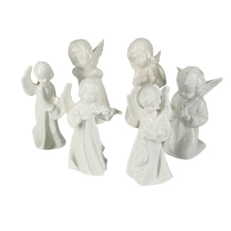 Porcelain Angel Figurine Lot #1