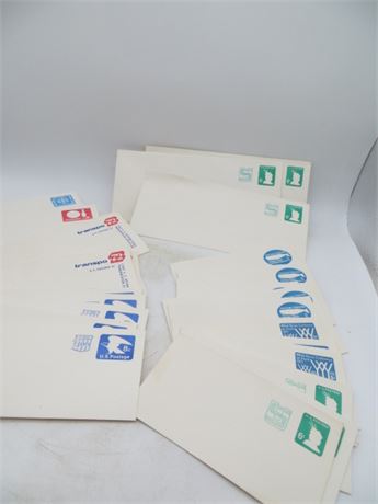 Postage Paid Envelopes Thirteen 8 Cent & Eighteen 6 Cent