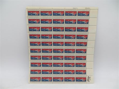 Migratory Bird Treaty of 1916 Between U.S. & Canada Five Cent Stamps