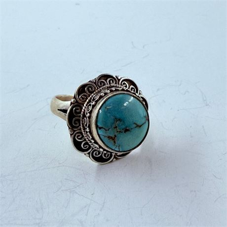 13.2g Sterling Ring Size 7
