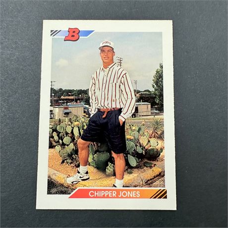 1992 Bowman Chipper Jones  #28