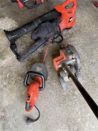 Black & Decker Leaf Blower, Hedge Trimmer & Edger