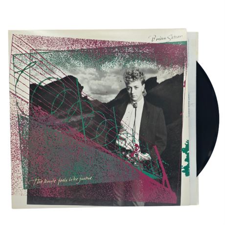 Brian Setzer "The Knife Feels Like Justice" 1986