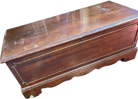 Vintage cedar chest