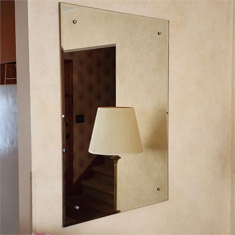 40 Inch Beveled Wall Mirror