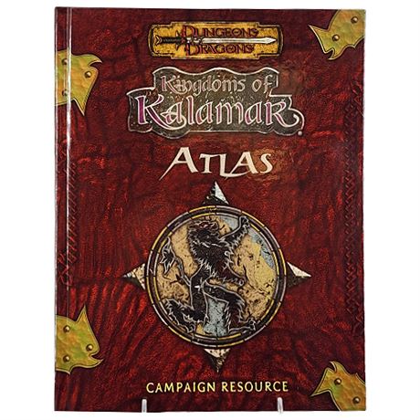 Dungeons & Dragons "Kingdoms of Kalamar: Atlas"