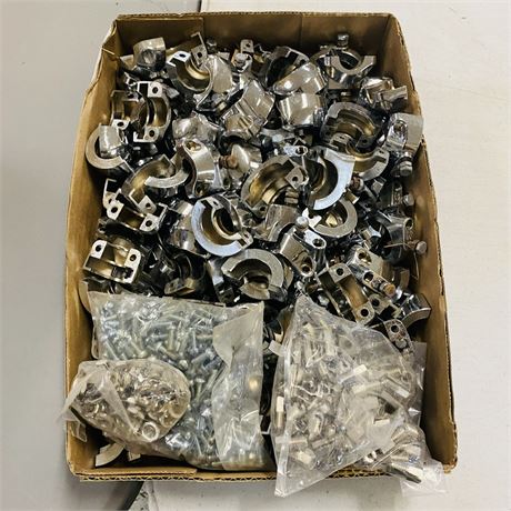 NOS Chrome Throttle Clamps