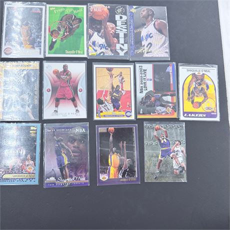 13 Shaq Cards