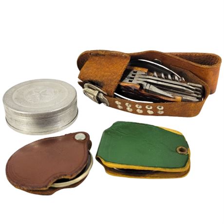4pc Vintage Outdoors/Survivalist Lot