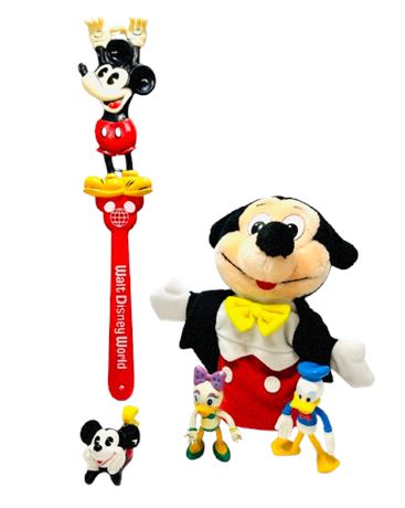 Vtg Mickey Mouse and Disney Collectibles