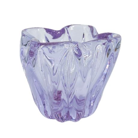 Vintage Tiffin Twilight Alexandrite Art Glass Vase