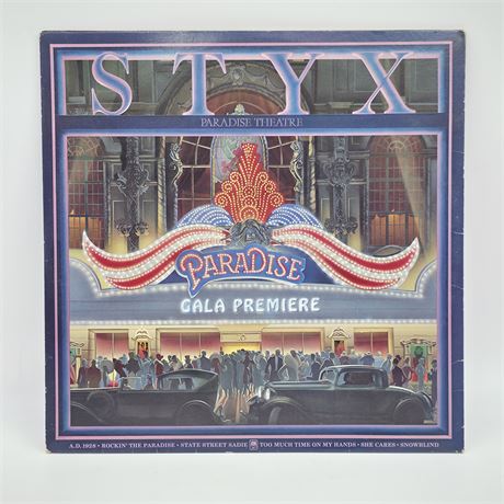 Hologram 1980 STYX "Paradise Theater"