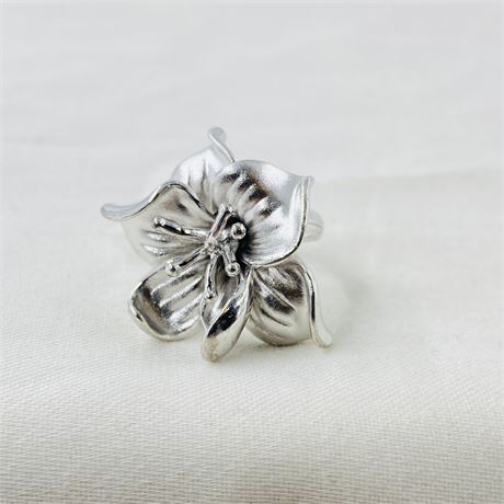 9.1g Sterling Ring Size 7.5