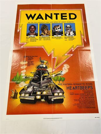Heartbeeps Original 27x41 Movie Poster