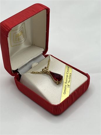 genuine Austrian crystal 18 inch necklace