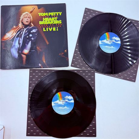Tom Petty Pack up the Plantation Live Vinyl Record