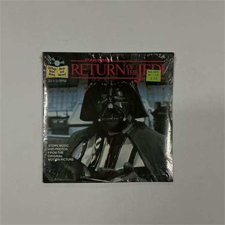 Star Wars Return of the Jedi Sealed Vinyl Record