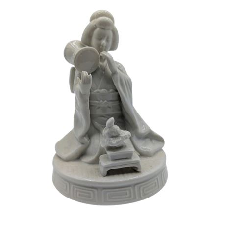 Vintage Japanese Geisha Music Box