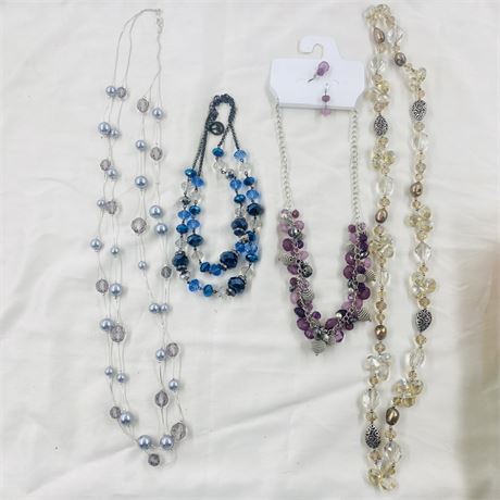 Costume Necklace Lot