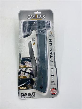 New Camillus Camtrax Hatchet + Folding Saw