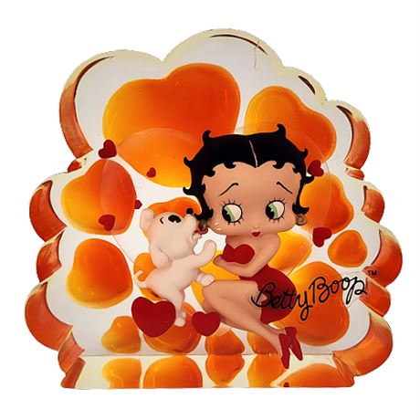 Betty Boop Acrylic Paperweight