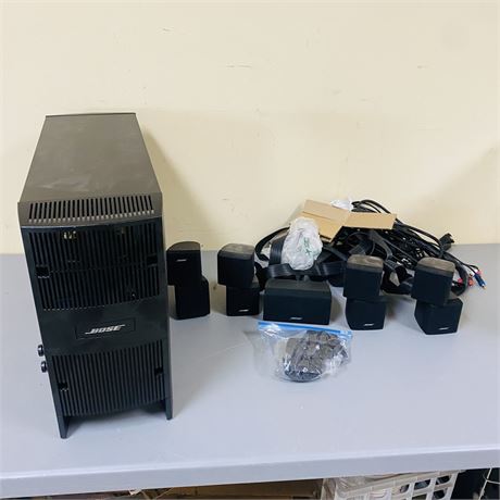 Like New Bose Acoustomass 10 IV Home Theater System