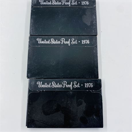 3 - 1976 Proof Sets