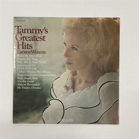 Tammy Wynette Tammy’s Greatest Hits Sealed Vinyl Record
