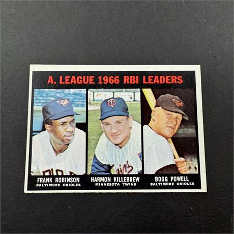 1967 Topps RBI Ldrs