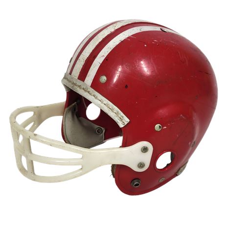 Vintage Wilson Style Med Youth Football Helmet