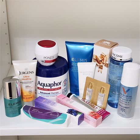 Miscellaneous Skincare & Toiletry Products, Most Unopened