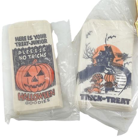 Vintage Halloween Treat Bags