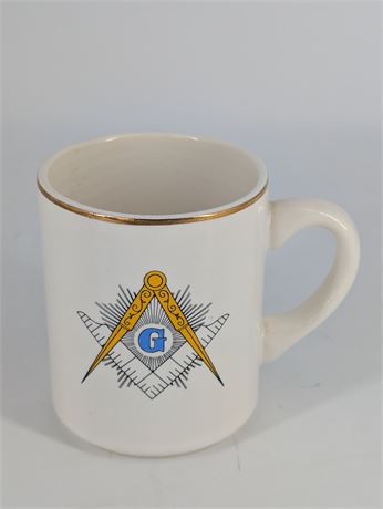 Masonic Ceramic Mug