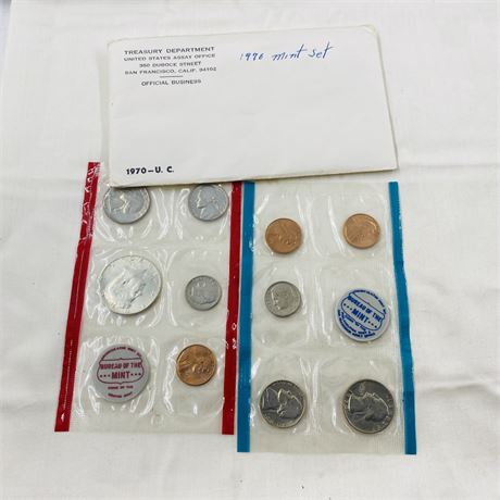 1970 P+D Mint Set