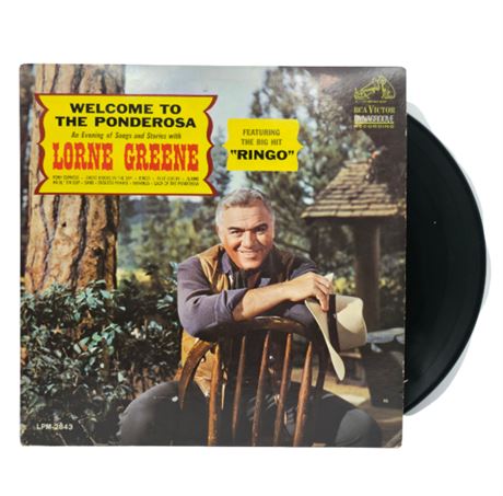 Lorne Greene "Welcome to the Ponderosa"  1964