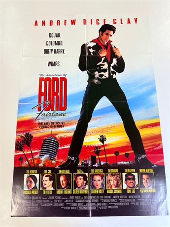 Ford Fairlane Original DS 27x40 Movie Poster