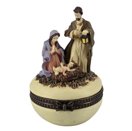 Holy Family Trinket Box