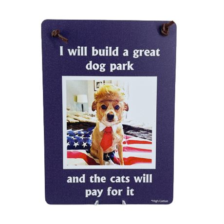 Make Dog Parks Great Again Political Sign