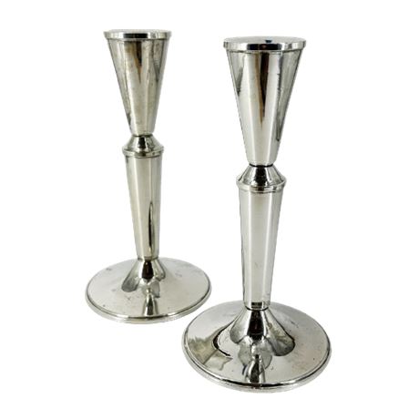 Duchin Creations Sterling Weighted Candlesticks