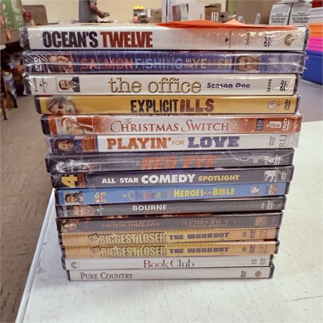 15 New DVDs