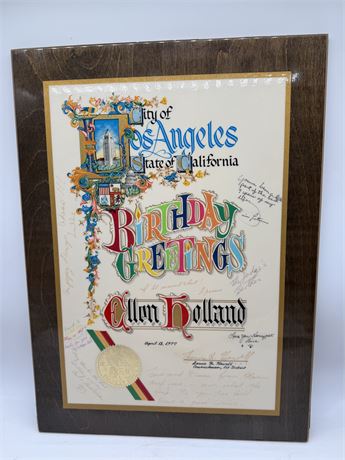 Birthday Greetings 1977