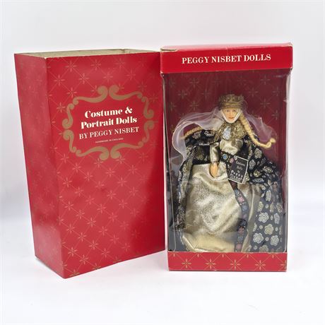 Peggy Nisbet "Eleanor of Aquitane" VTG Collectible Doll